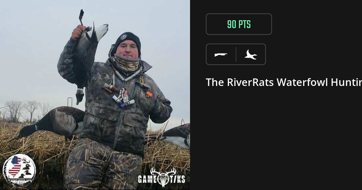 Waterfowl harvest on Gametiks