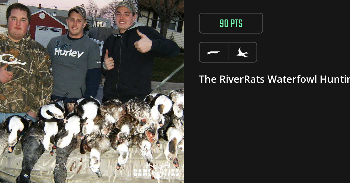 Waterfowl harvest on Gametiks