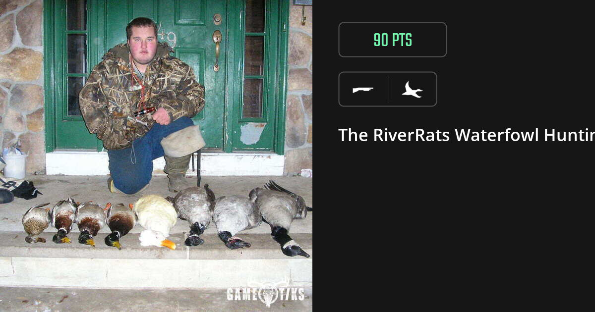 Waterfowl harvest on Gametiks