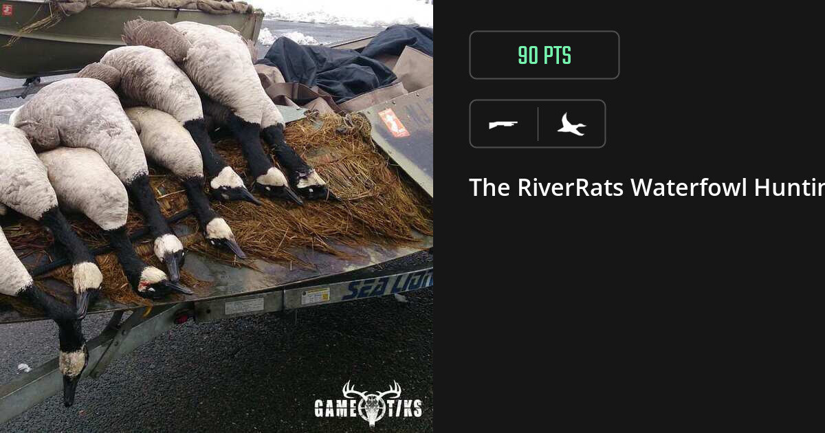 Waterfowl harvest on Gametiks