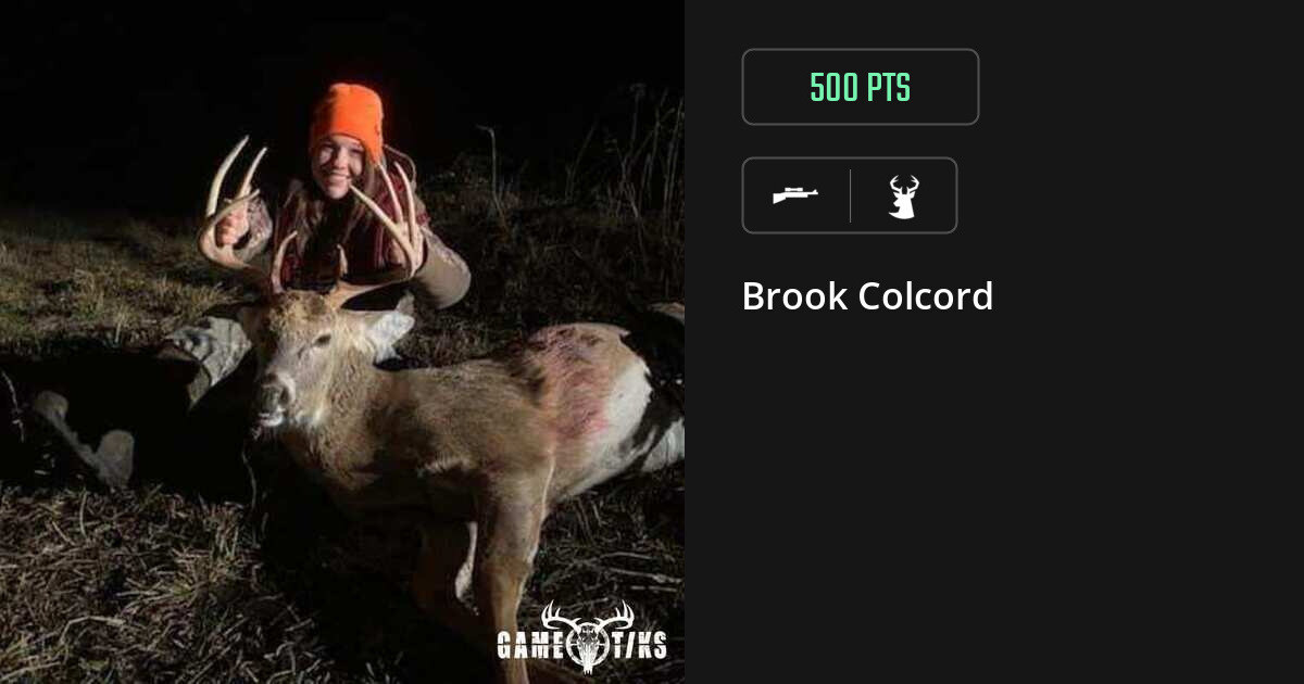 Deer harvest on Gametiks
