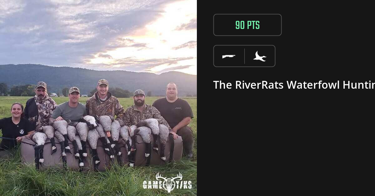 Waterfowl harvest on Gametiks