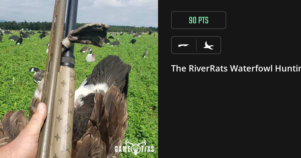 Waterfowl harvest on Gametiks