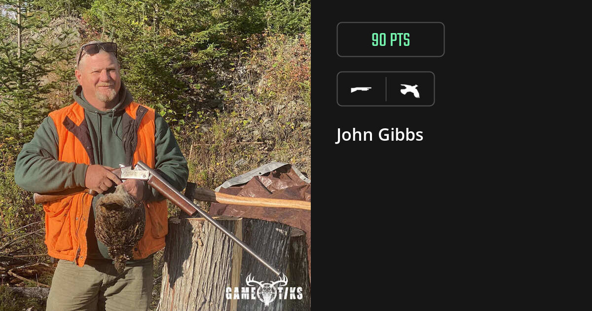 Upland bird harvest on Gametiks