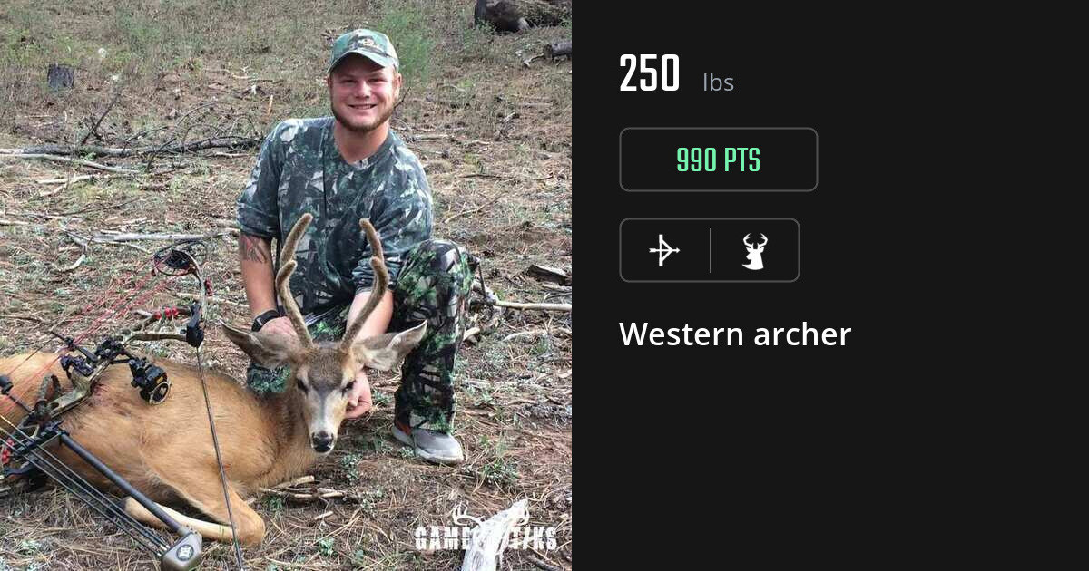 Deer harvest on Gametiks