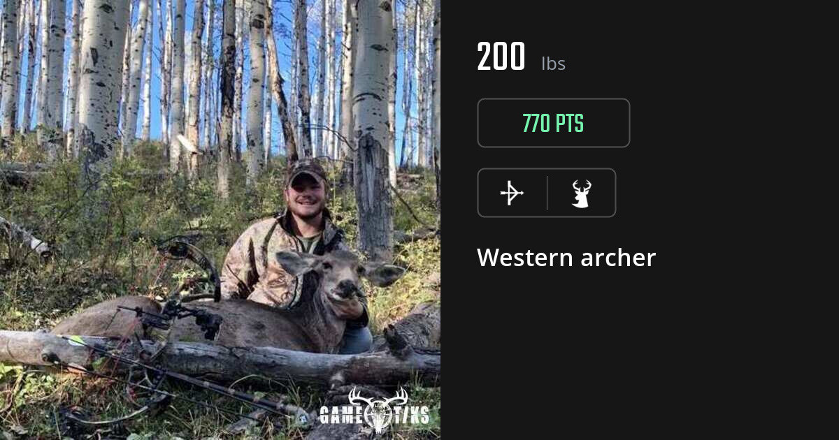 Deer harvest on Gametiks