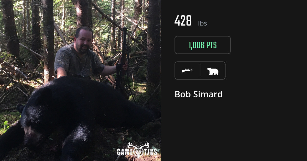 Bear harvest on Gametiks