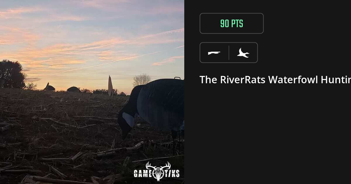 Waterfowl harvest on Gametiks