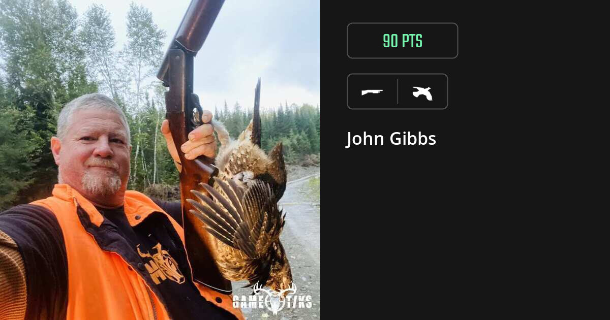 Upland bird harvest on Gametiks