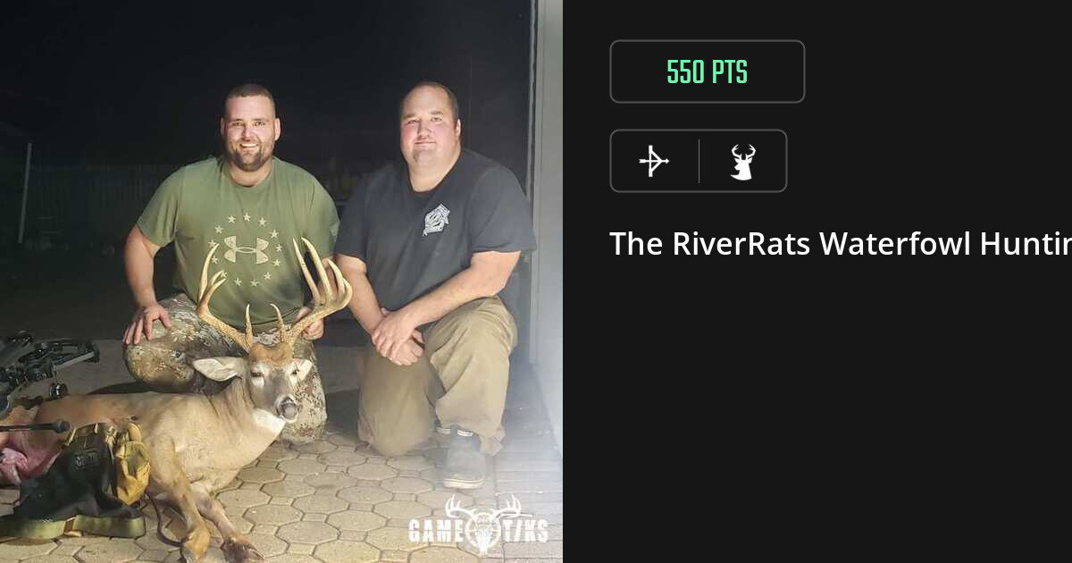 deer harvest by The RiverRats Waterfowl Hunting