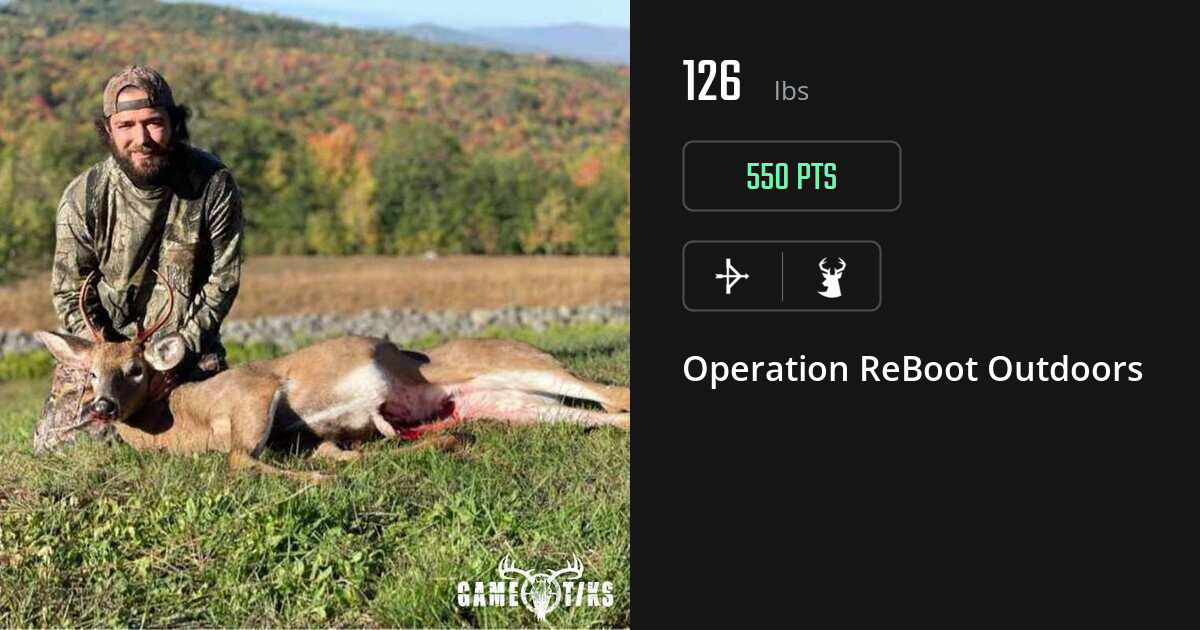 Deer harvest on Gametiks