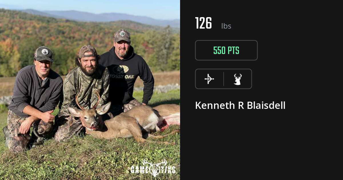 Deer harvest on Gametiks