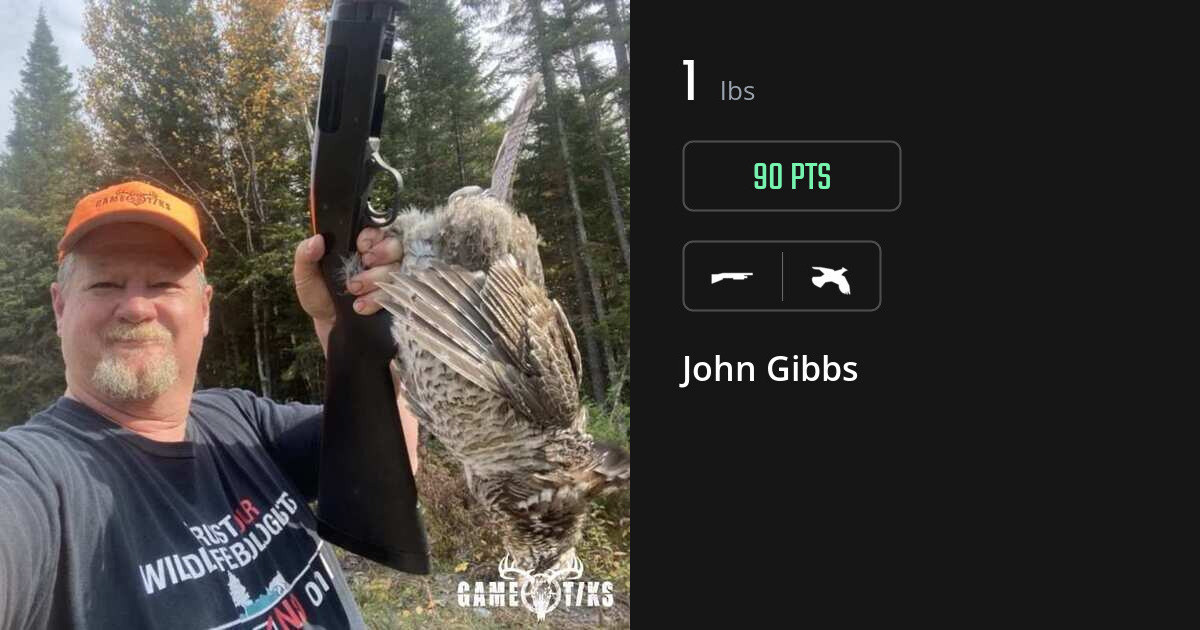 Upland bird harvest on Gametiks