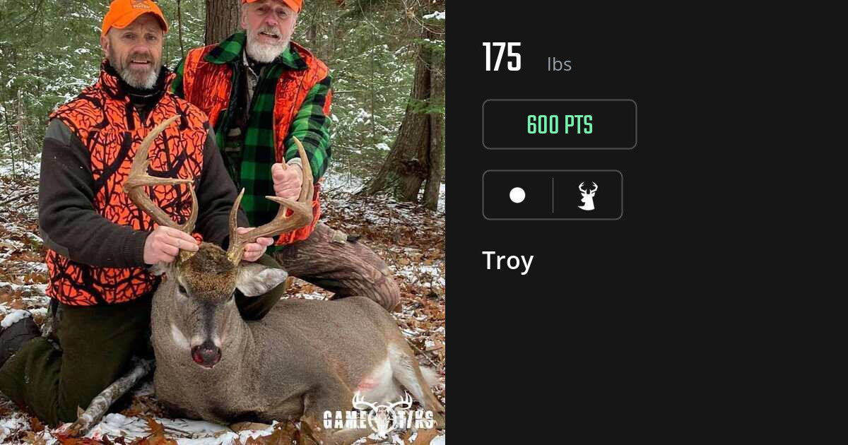 Deer harvest on Gametiks