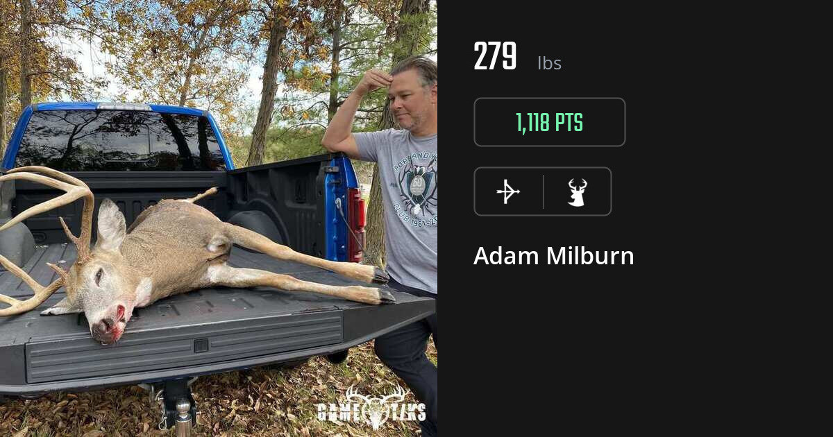 deer harvest by Adam Milburn