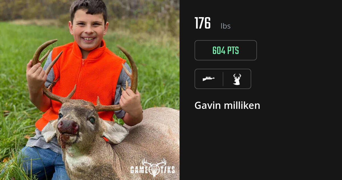 Deer harvest on Gametiks