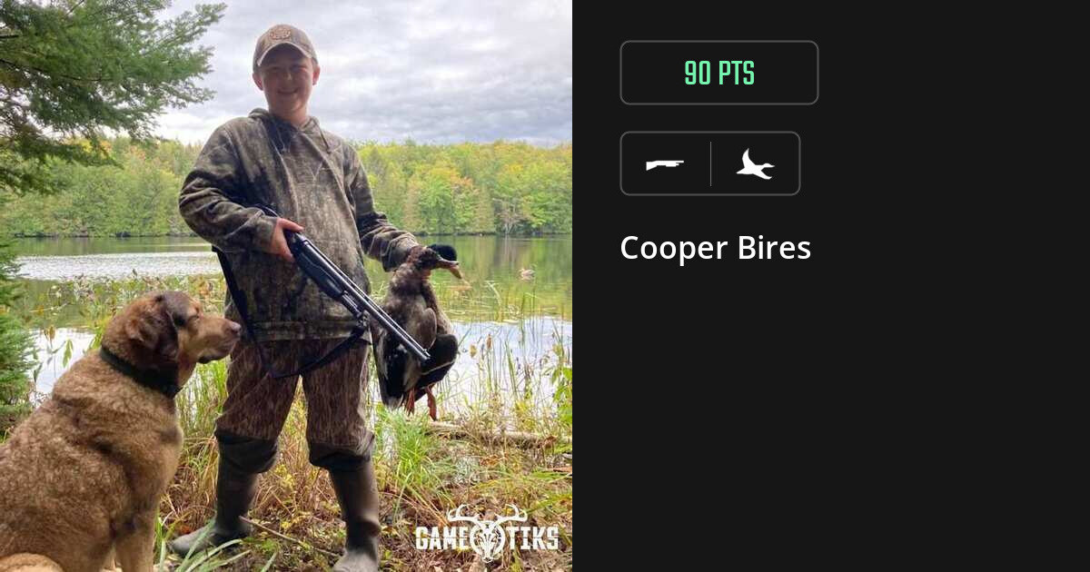 waterfowl harvest by Cooper Bires