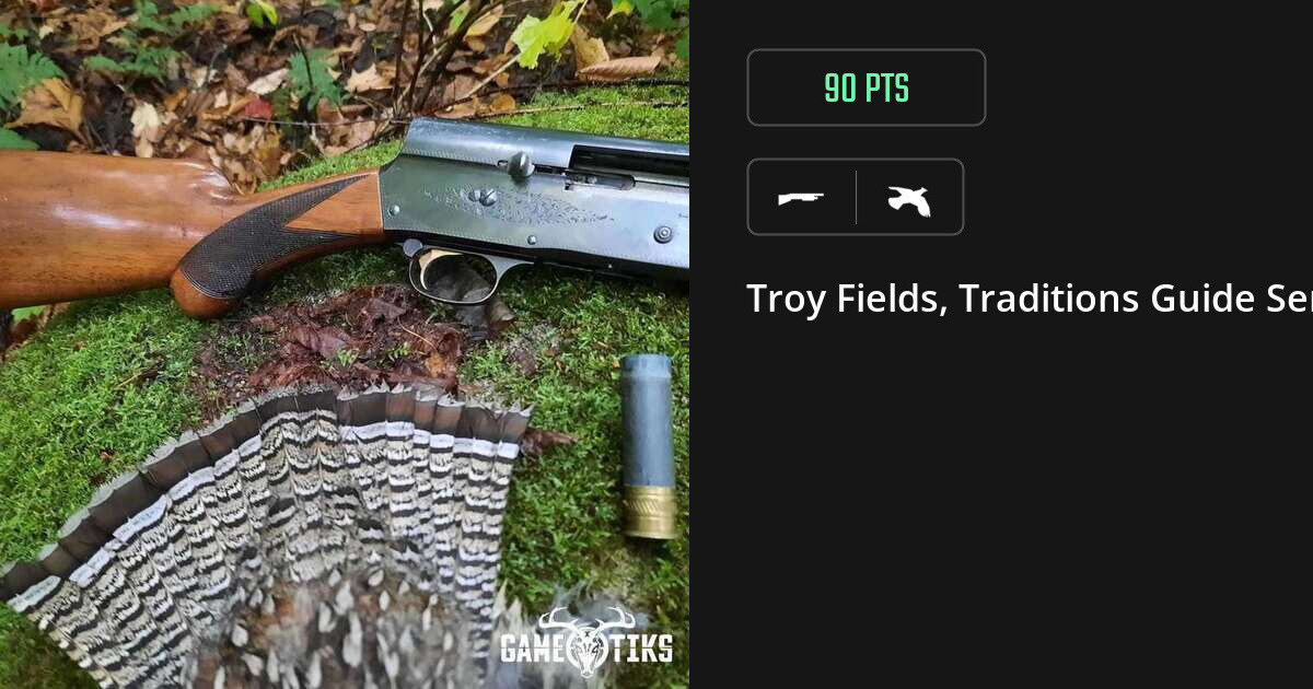 Upland bird harvest on Gametiks