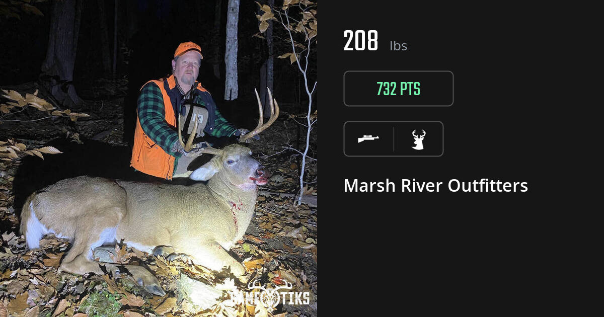 Deer harvest on Gametiks