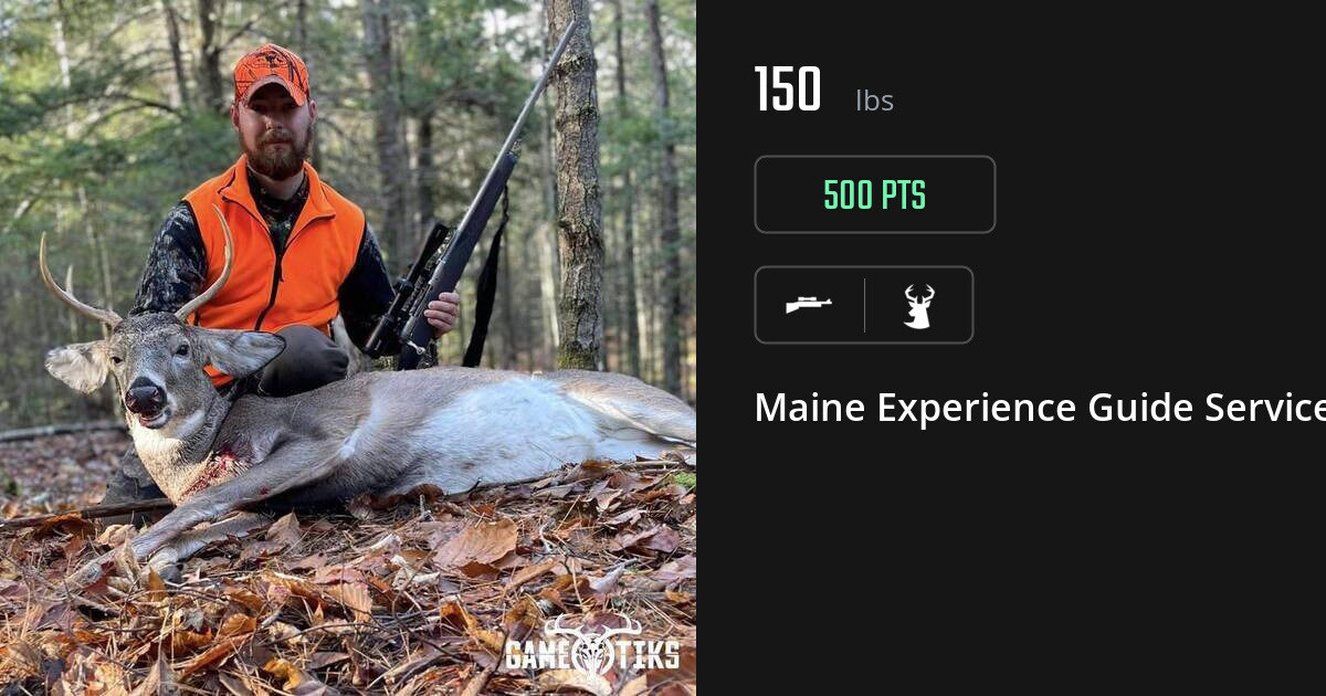Deer harvest on Gametiks