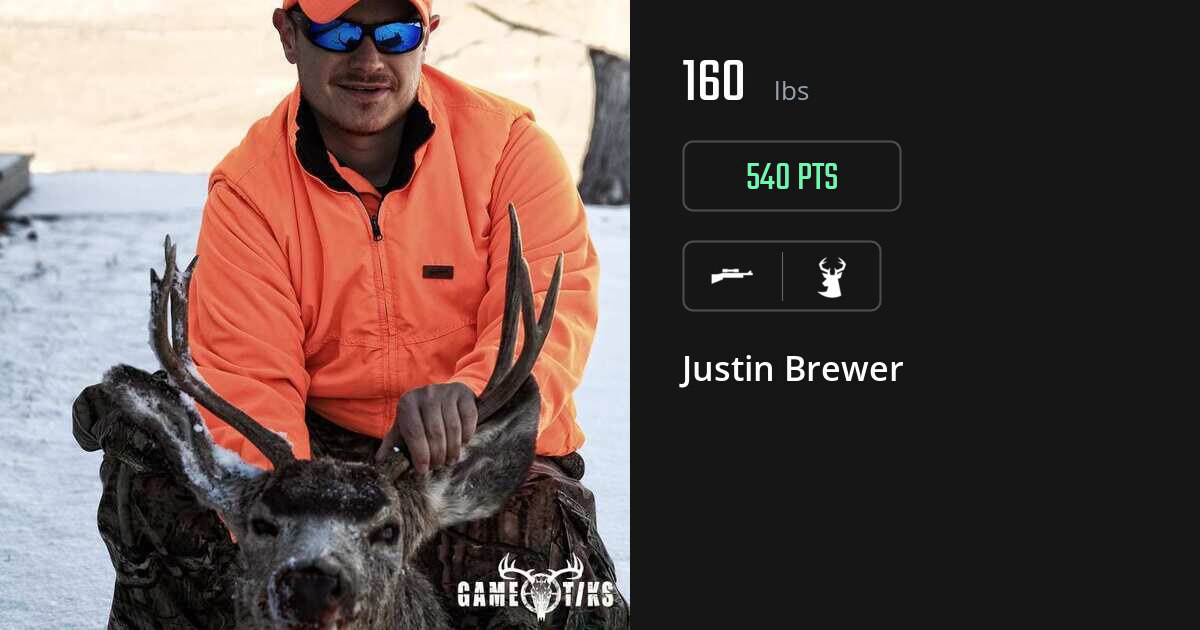 deer harvest by Justin Brewer