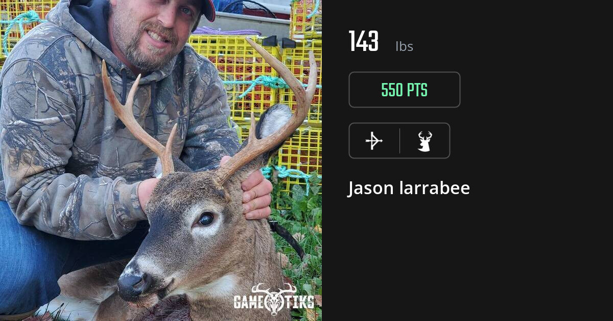 deer harvest by Jason larrabee