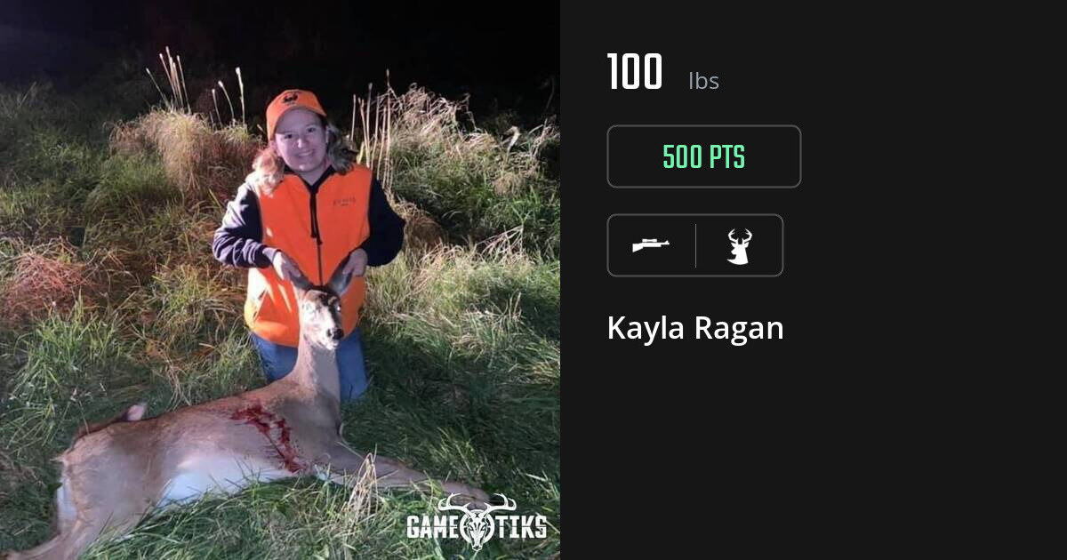 Deer harvest on Gametiks