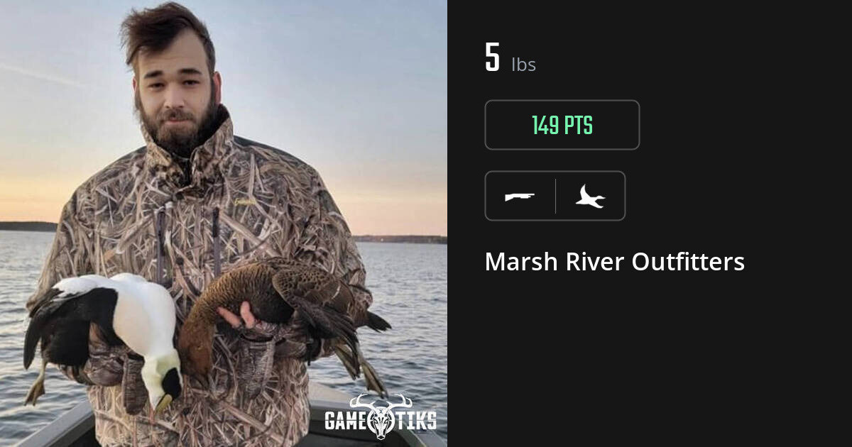 Waterfowl harvest on Gametiks