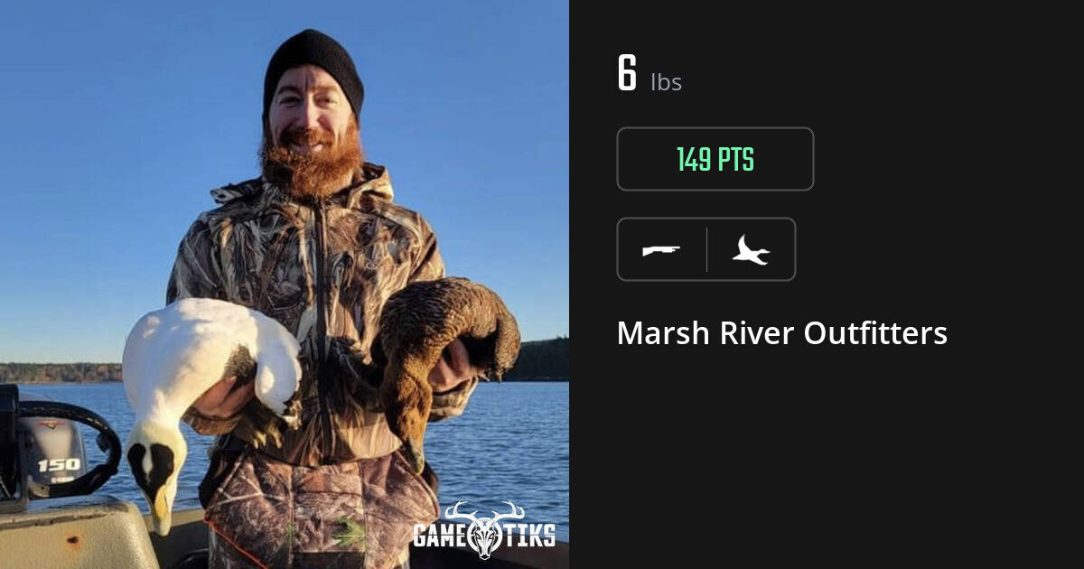Waterfowl harvest on Gametiks