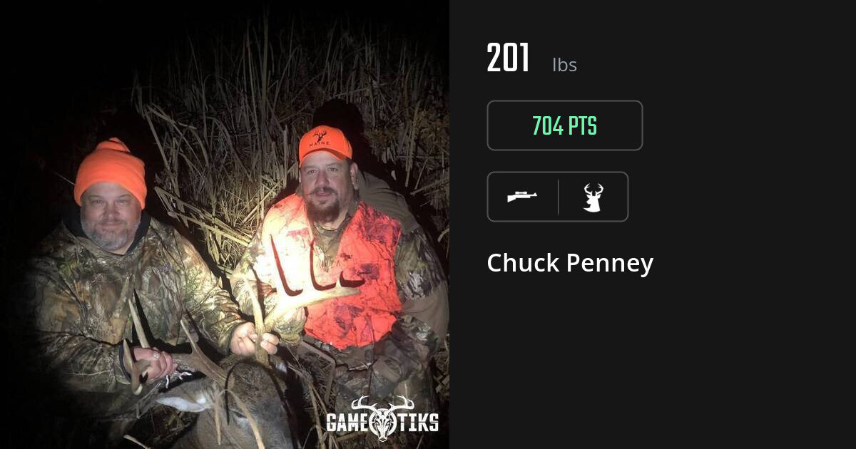 deer harvest by Chuck Penney
