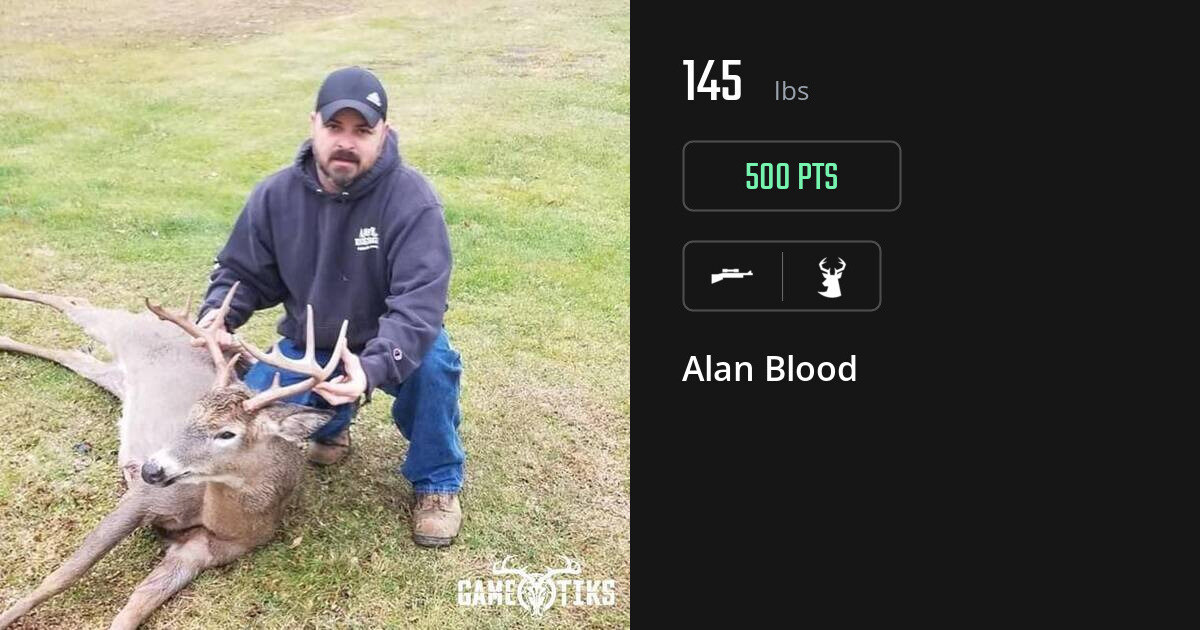 deer harvest by Alan Blood