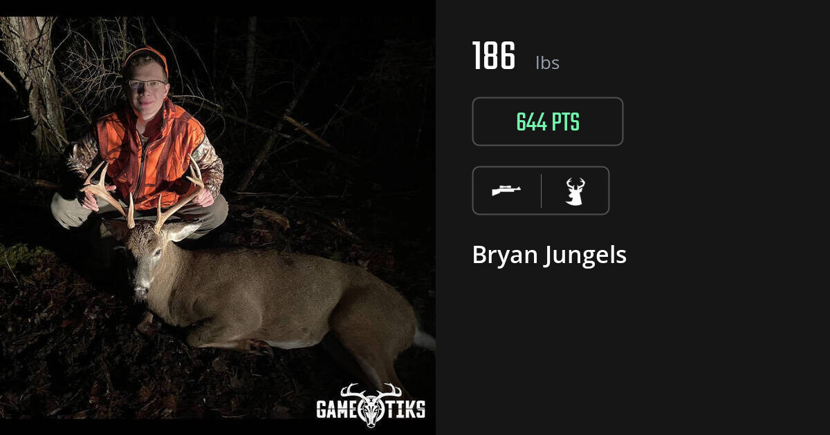 Deer harvest on Gametiks