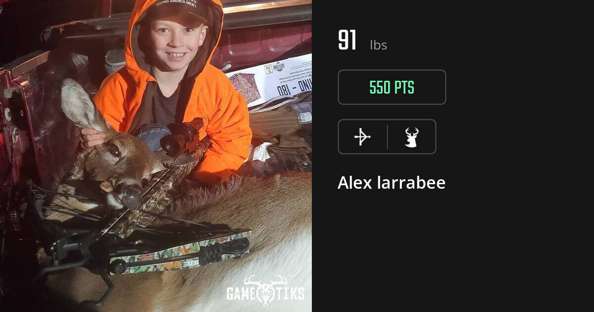 Deer harvest on Gametiks