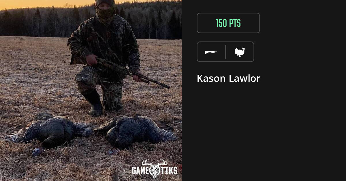turkey harvest by Kason Lawlor