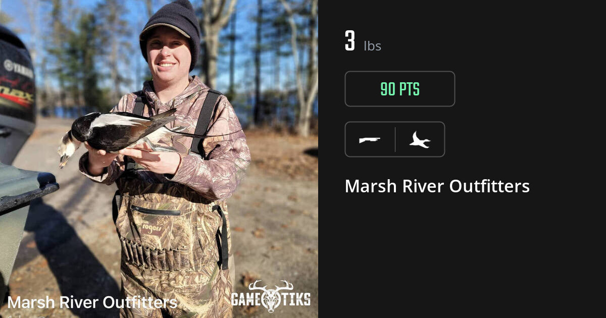 Waterfowl harvest on Gametiks