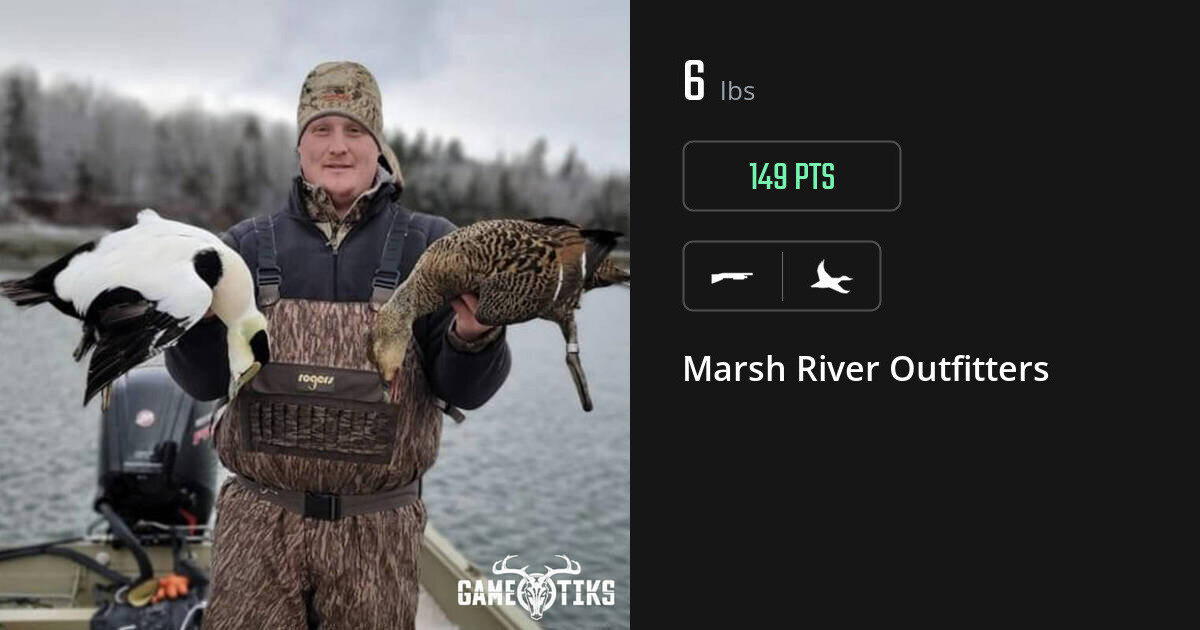 Waterfowl harvest on Gametiks