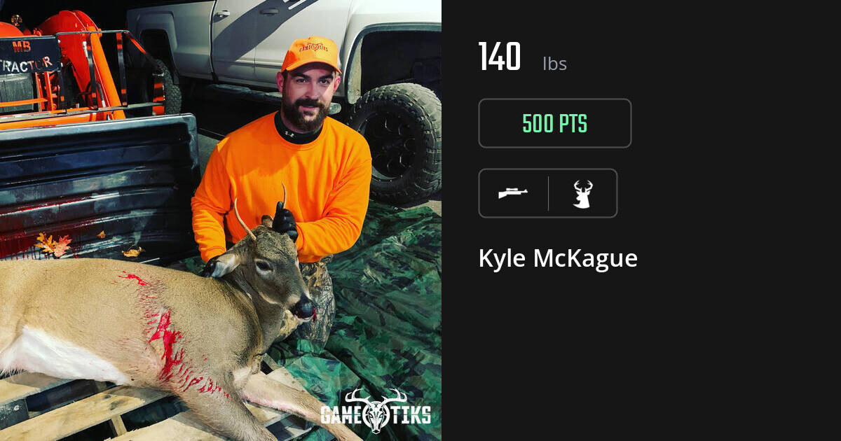 Deer harvest on Gametiks