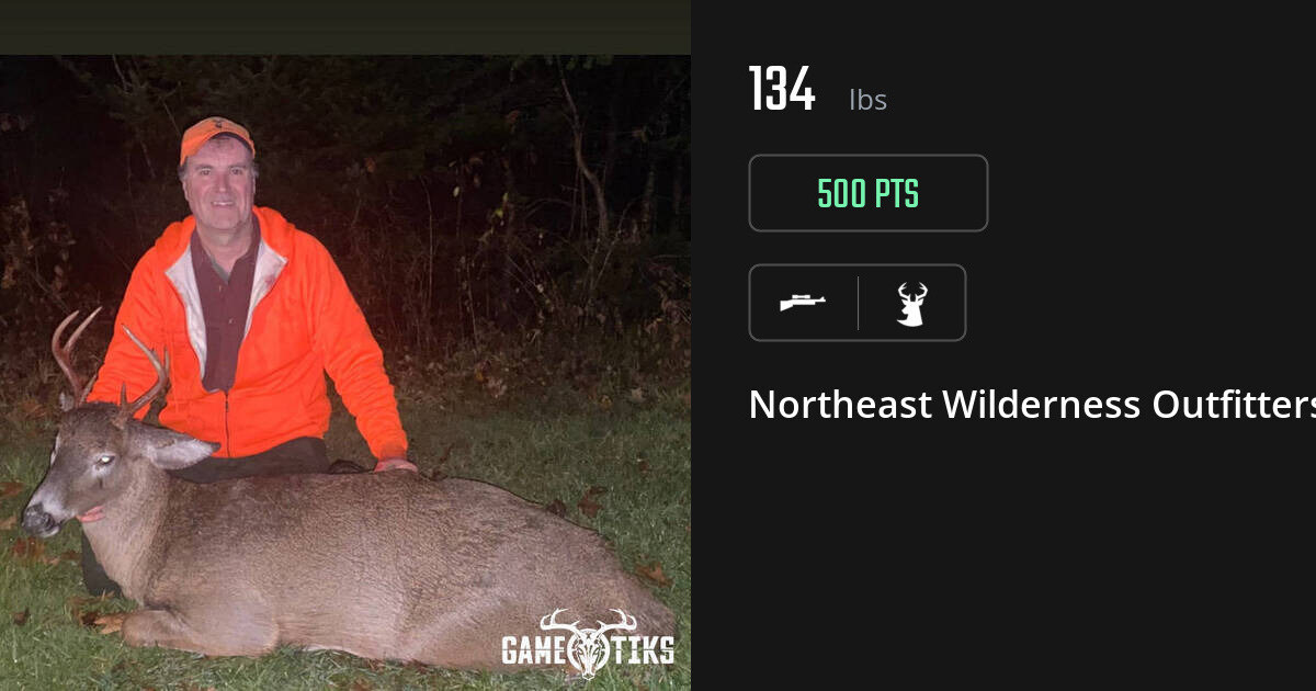 Deer harvest on Gametiks