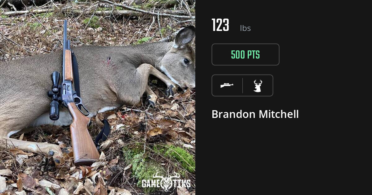 Deer harvest on Gametiks