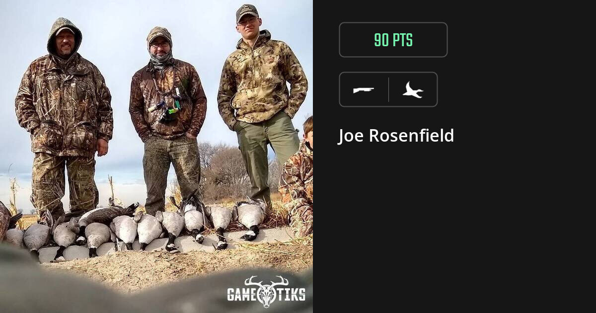 waterfowl harvest by Joe Rosenfield