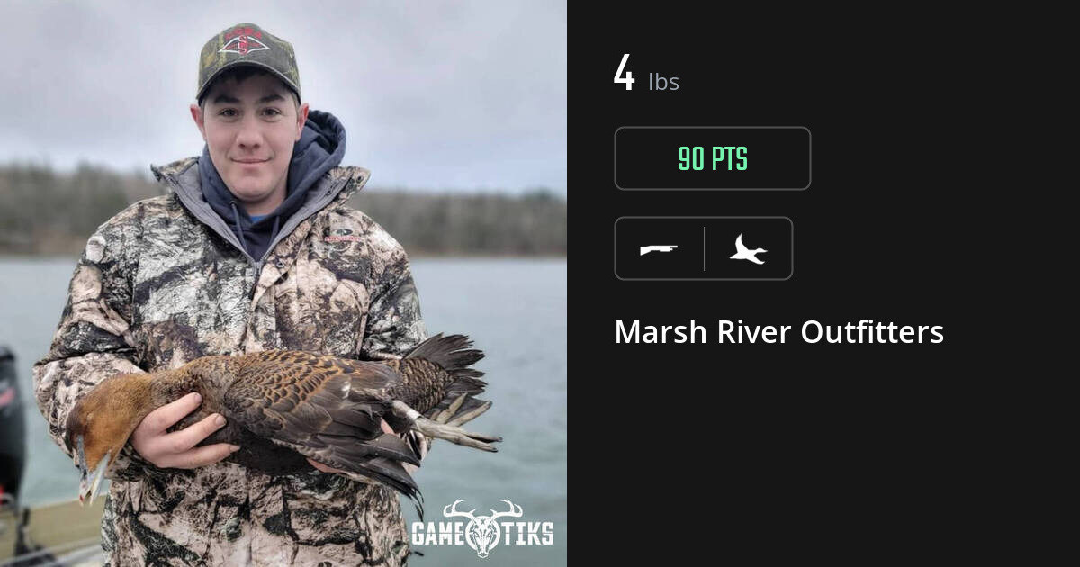 Waterfowl harvest on Gametiks