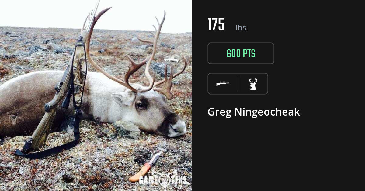Deer harvest on Gametiks