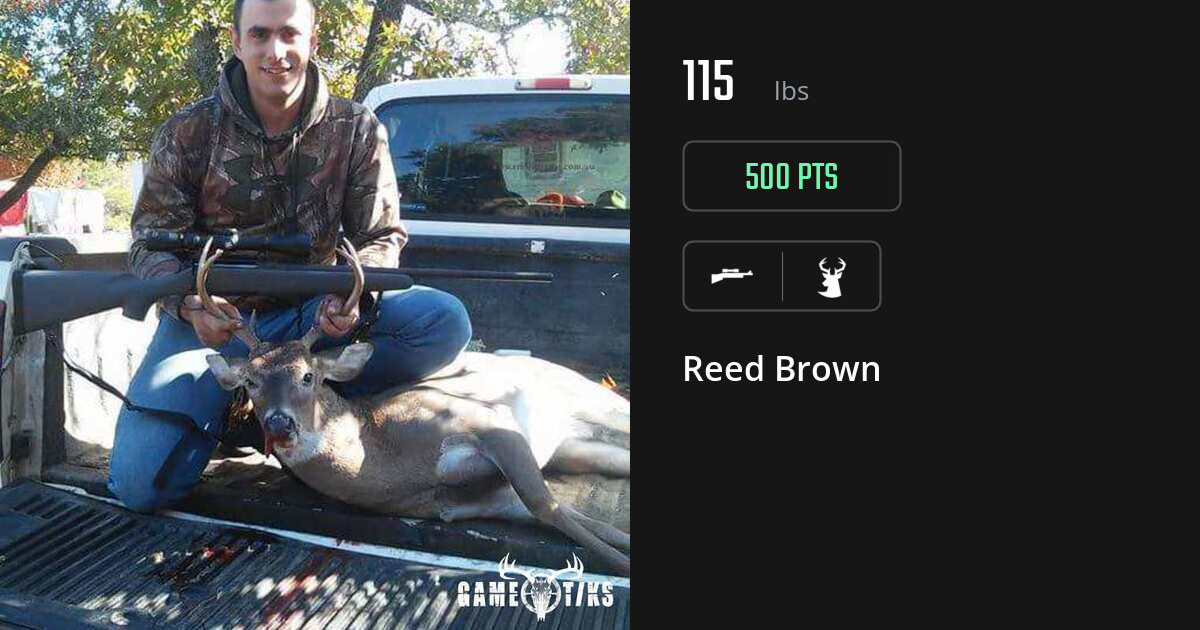 deer harvest by Reed Brown