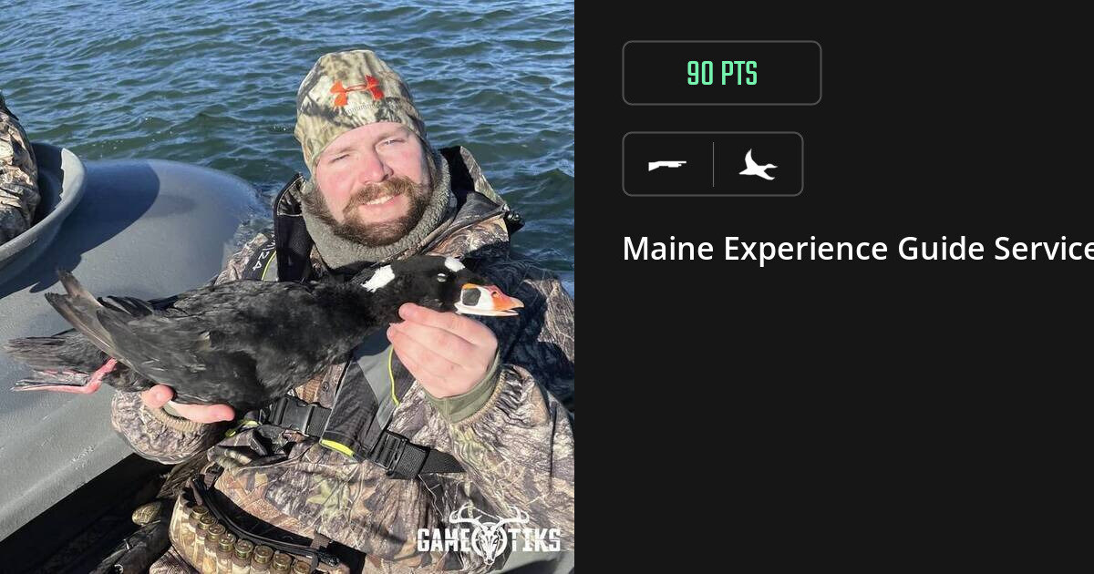 Waterfowl harvest on Gametiks