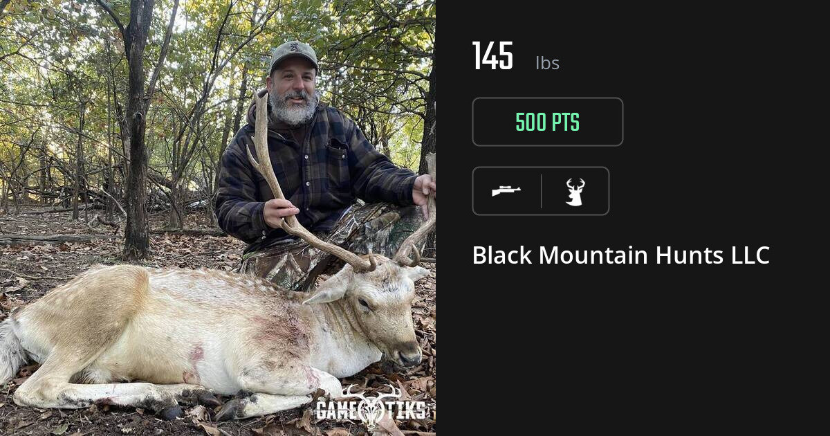 Deer harvest on Gametiks