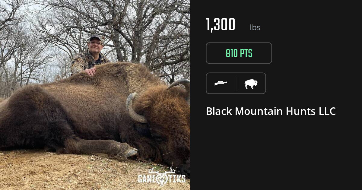 Buffalo harvest on Gametiks