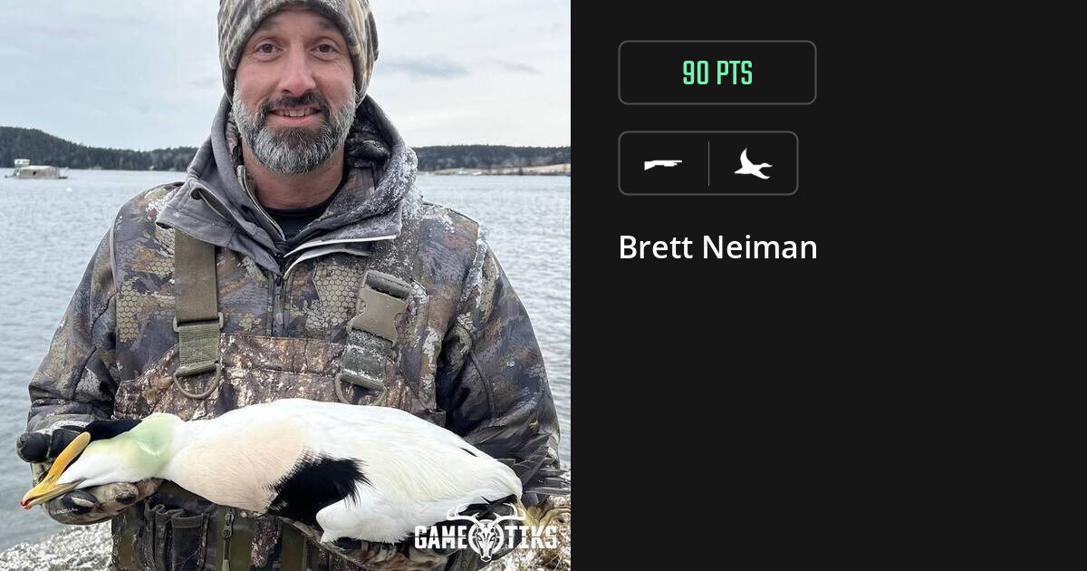 Waterfowl harvest on Gametiks