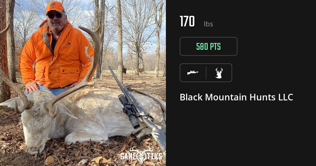 Deer harvest on Gametiks
