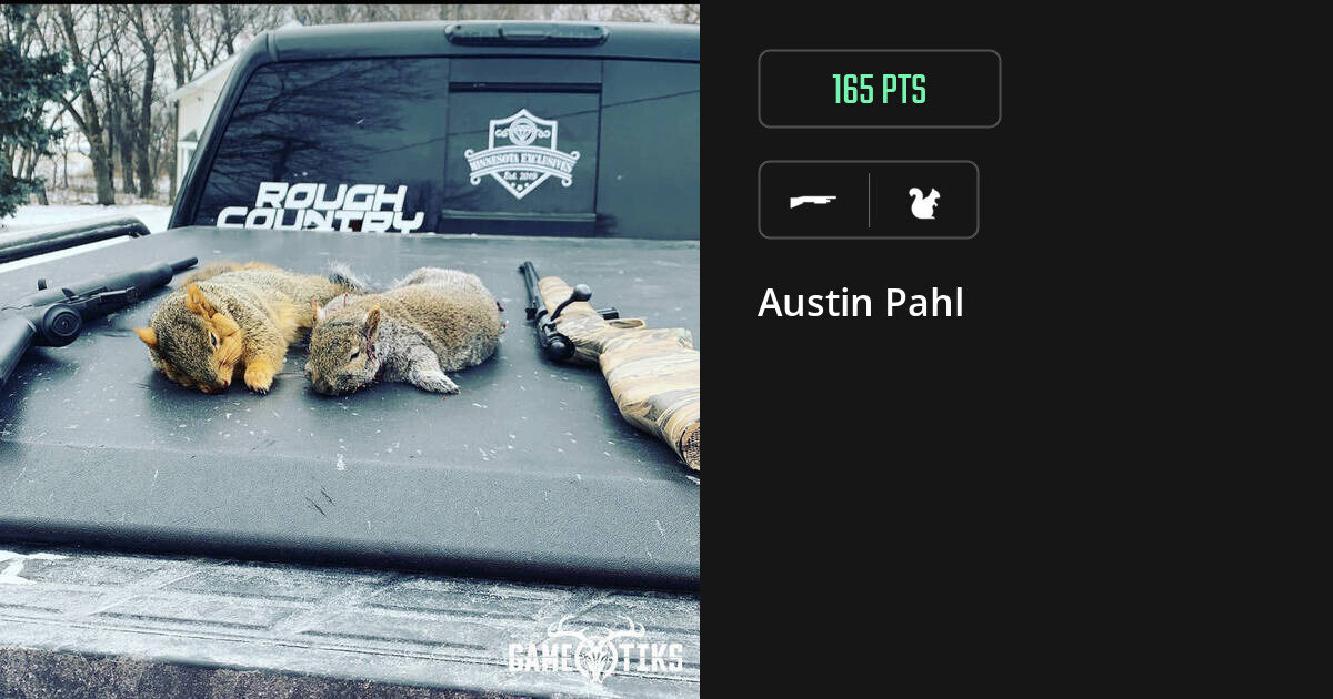 squirrel harvest by Austin Pahl