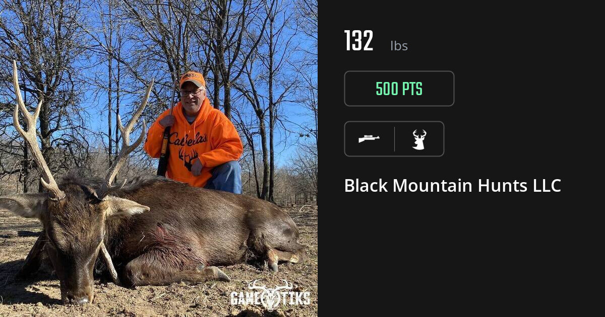 Deer harvest on Gametiks